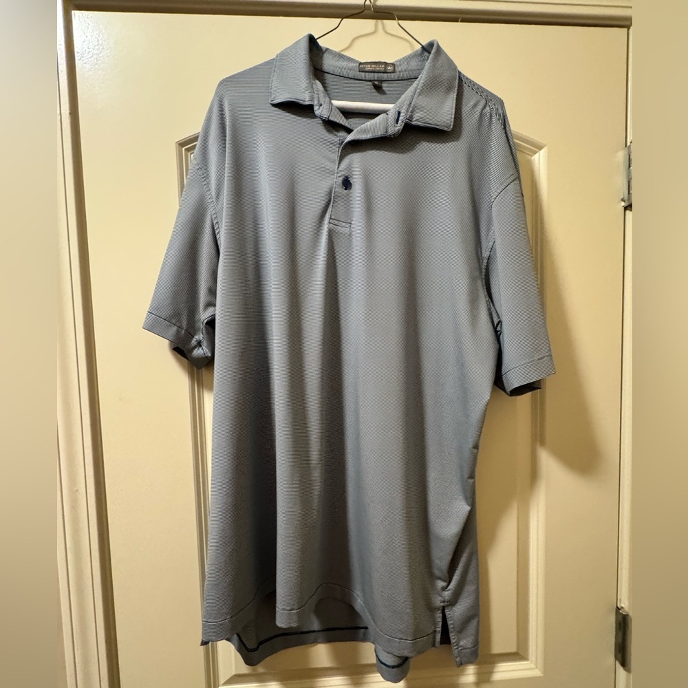 Peter Millar - Men's Gray Polo